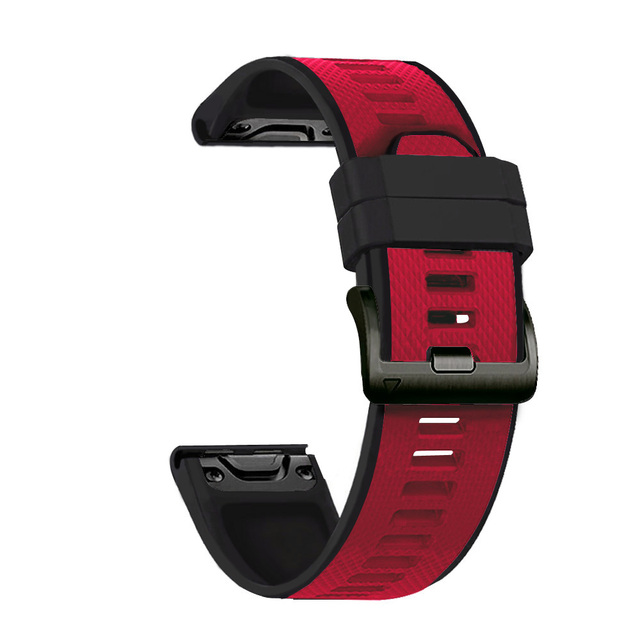 Garmin Fenix 7X 7 Strap 22mm 26mm Easy Fit Silicone Watchband For Garmin 6X 6 5X 5/EPIX/TACTIX DELTA/INSTINCT 2 Smart Watch