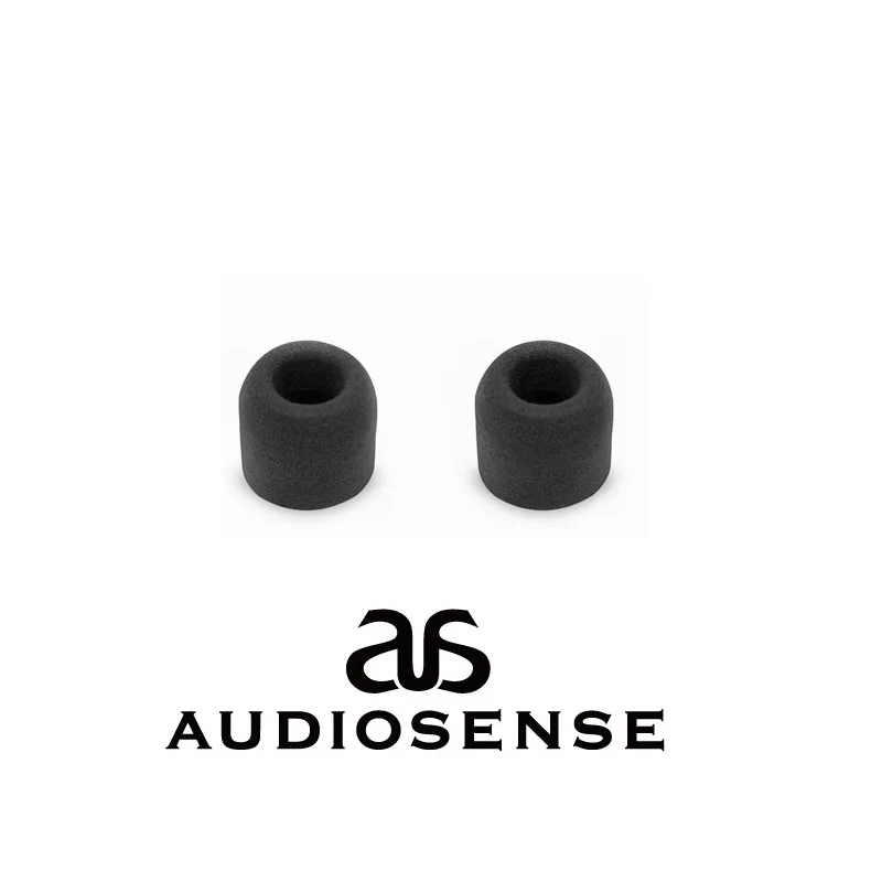 AUDIOSENSE Original 3 Pairs Foam Tips AT400/AT100 Ear Pads for IEMs Headset Headphone