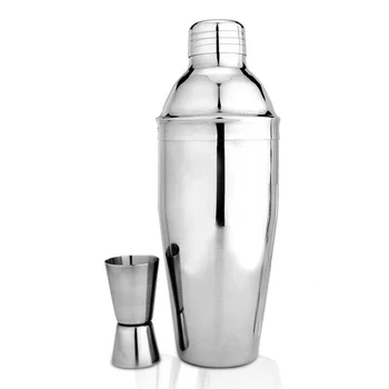 

Bar Cocktail Shaker Tool Stainless Steel Silver Professional Anti-rust Cocktail Shakers & Bar Sets
