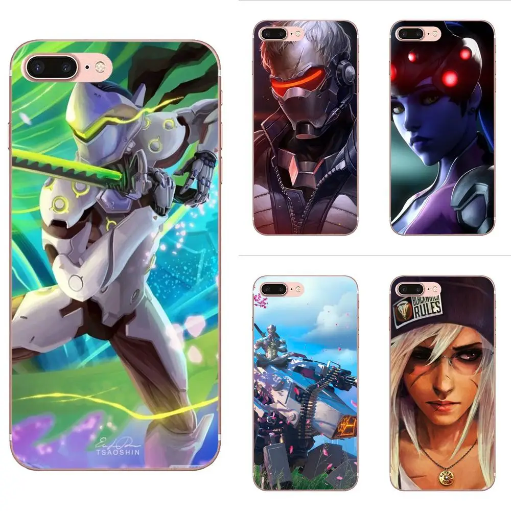 Сверхмощный трассировщик 76 Pharah Ow для Samsung Galaxy Note 8 9 10 Pro S4 S5 S6 S7 S8 S9 S10 S11 S11E S20 Edge Plus Ultra