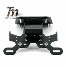 Для YAMAHA MT-25 MT-03 YZF-R3 YZF-R25- держатель номерного знака крыло мотоцикла номерного знака Кронштейн светодиодный светильник