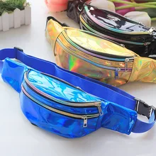 Голографические поясные сумки Женская поясная сумка Лазерная поясная сумка мужская блестящая поясная дорожная сумка Голограмма Сумка Ziper карман для вечерние