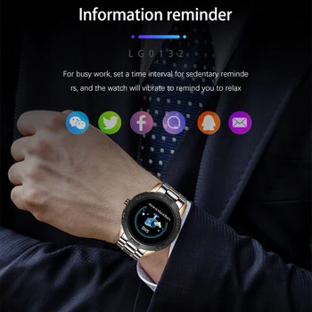 

Men SmartWatch Heart Rate Blood Pressure Sports Watch LED Screen Waterproof Fitness Tracker for Android iOS Pedometer SmartWatch