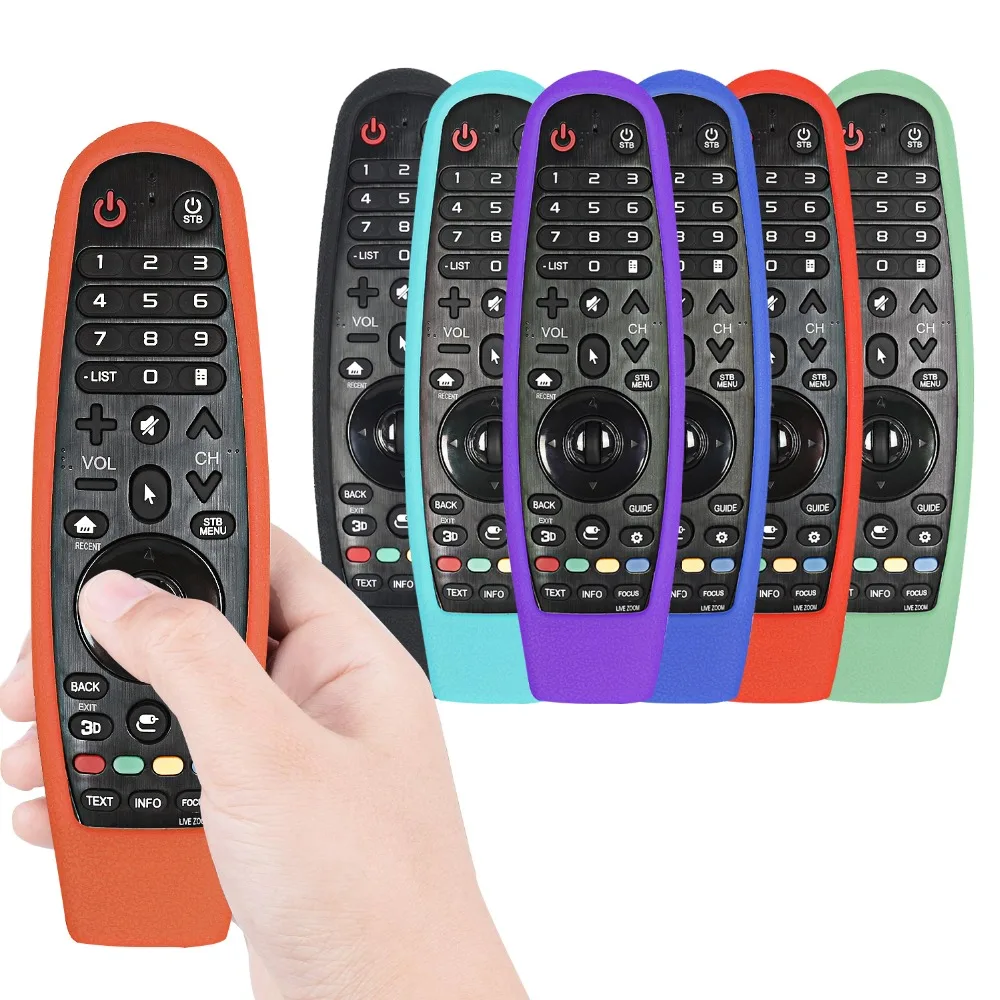 Для LG AN-MR600 AN-MR650 AN-MR18BA MR19BA Magic Remote Управление Чехол smart ТВ защитные силиконовые чехлы противоударный
