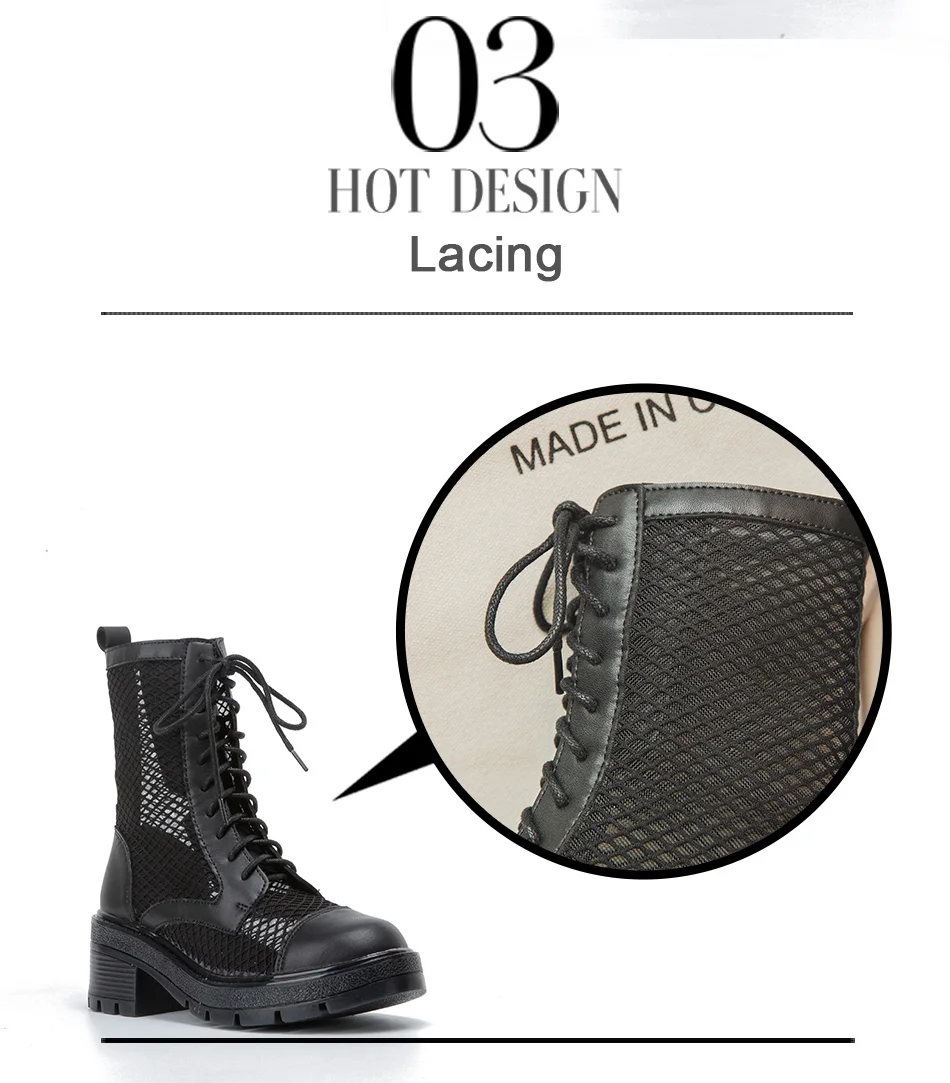 fashion motorcycle short boots 
