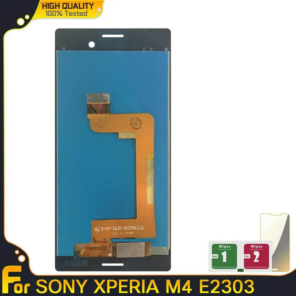 ЖК дисплей для SONY Xperia M4 Aqua E2303 E2306 E2353 E2312 сенсорный экран дигитайзер сменная сборка