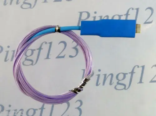 1 pc 0.95mm pitch 1x6 position Spring Loaded Pogo Pin Adapter