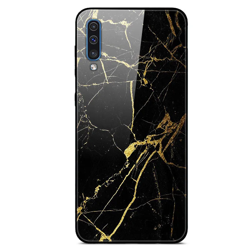 57 Чехол из закаленного стекла для samsung A50, чехол для samsung Galaxy A50 A505F A505 A 50, Fundas Coque - Цвет: 57