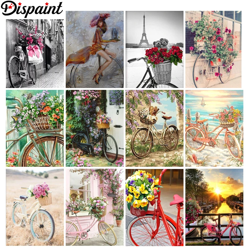 Dipaint полная квадратная/круглая дрель 5D DIY Алмазная картина &quotЦветочный