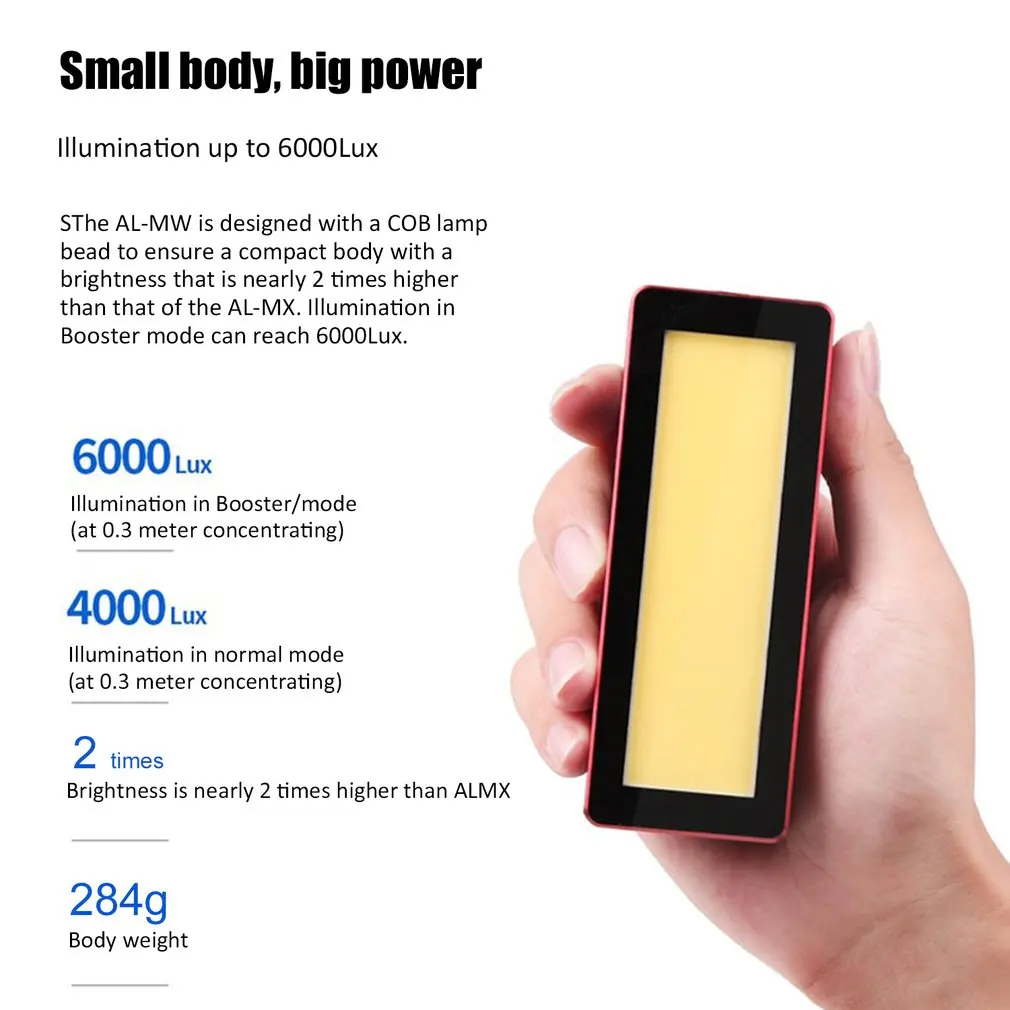 

Waterproof COB 6000 lux output IP68 Dust 10m CRI status LED light