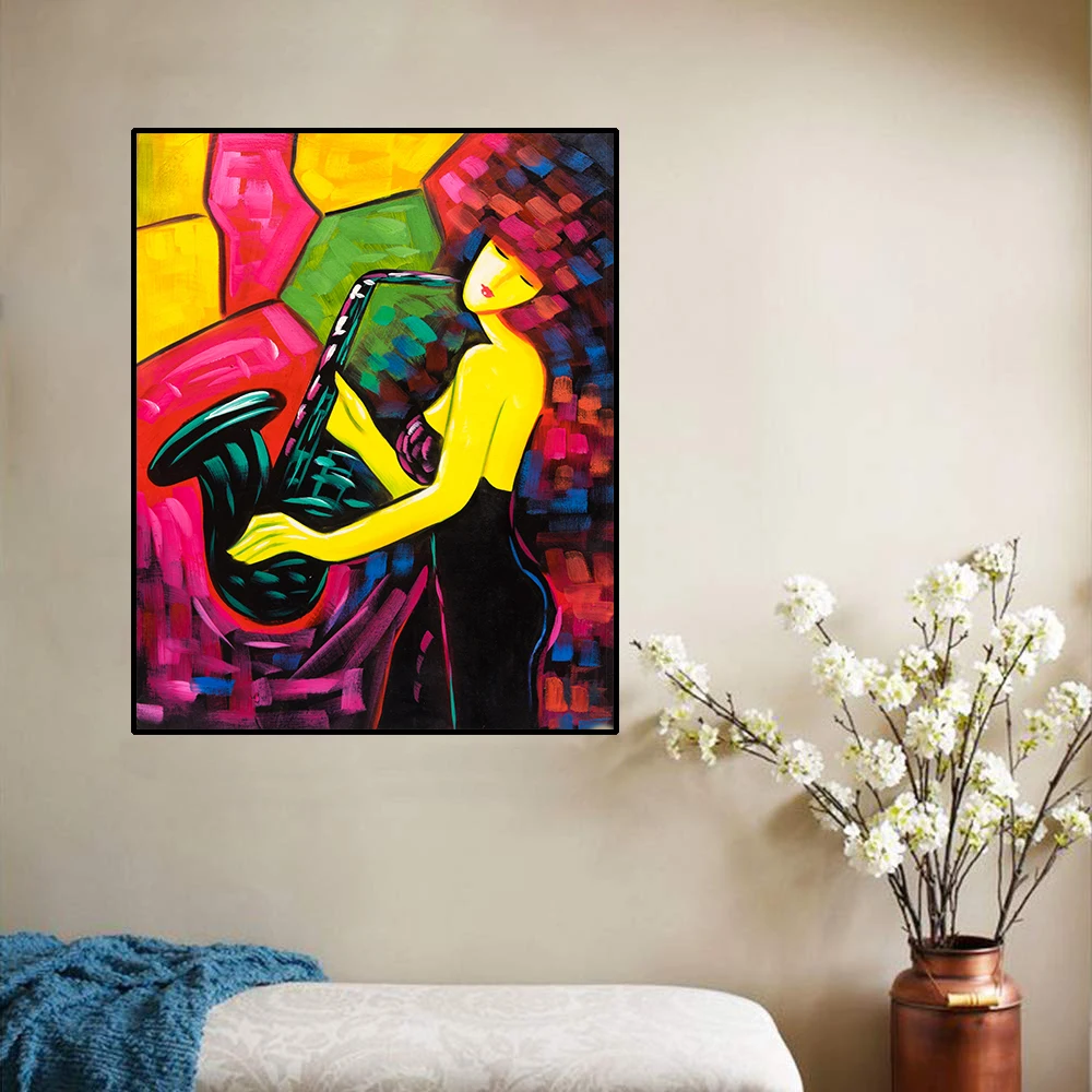 Abstract Girl Figure Picture Canvas Painting Calligraphy Poster And Print Home Decor Picture for Living Room Bedroom Bathroom Abstract Girl Figure Picture Canvas Painting Calligraphy Poster And Print Home Decor Picture for Living Room Bedroom Bathroom