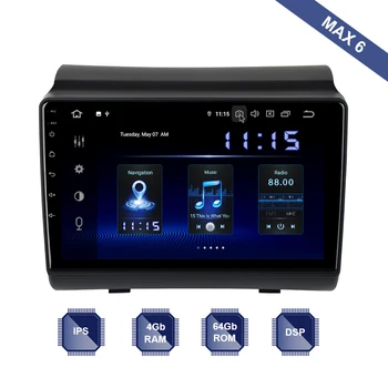 

Android 9.0 Car Radio 2 Din GPS Navi for Hyundai IX35 2018 2019 Car Multimedia PX6 DSP IPS HDMI 4Gb+64Gb RDS WIFI USB Free Map