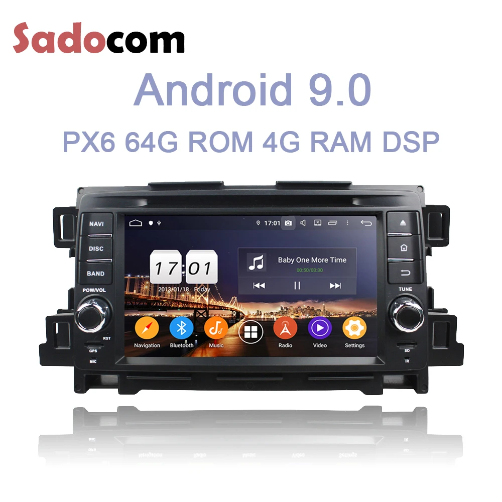 DSP ips Android 9,0 2 din для Mazda CX-5 2011 2012 Восьмиядерный 4 Гб+ 64 ГБ Автомобильный мультимедийный dvd-плеер gps ГЛОНАСС Авторадио Bluetooth