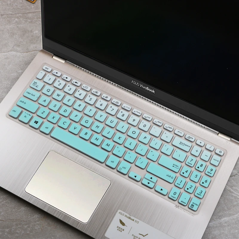 fademint Для ASUS VIVOBOOK S15 K530F K530FN X512 X512FL X512FJ X512 X512UA X512FA X512DA X512UF 15,6 дюйма клавиатура протектор кожного покрова - Цвет: fademint