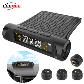 

New Wireless TPMS Car Tire Pressure Sensor Monitoring System Tyre Diagnose Kit Digital Electronics Auto Accessories Universal