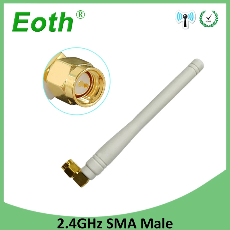Wifi антенна antena 2,4g Сотовый усилитель автомобиля para модем sma hf телефон longo alcance сигнальный маршрутизатор lte gsm Wi-Fi carro - Цвет: 1 pcs
