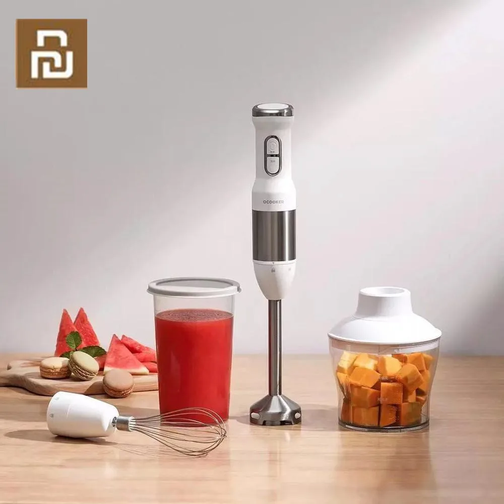 Новинка 2019 ручной блендер YOUPIN QCOOKER CD-HB01 электрический кухонный портативный