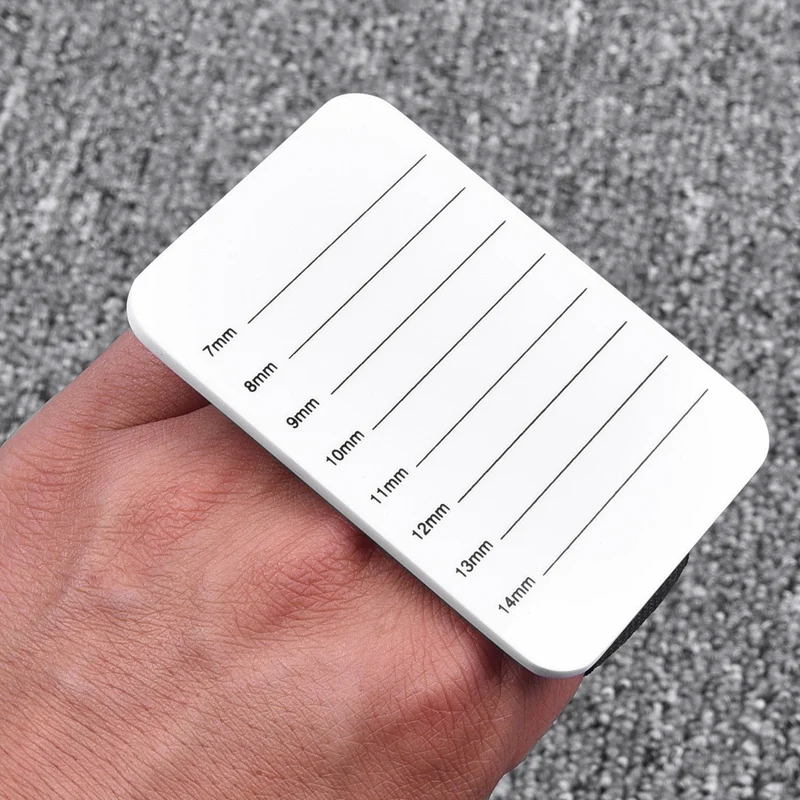 1 x поддон для наращивания ресниц ручной инструмент держатель ручной работы белый