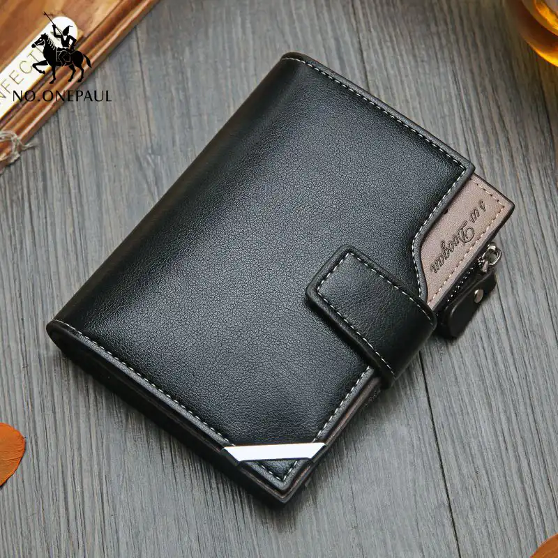 LIGYM Mens purse vertical section zipper multifunction zero Purse LIGYM Mens purse vertical section zipper multifunction zero Purse