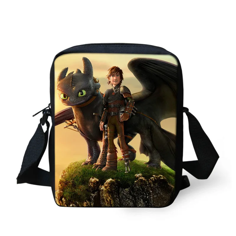 as pictures ThiKin мультфильм дракон 3D печать рюкзаки Карандаш сумка 3 шт. портфель школьные ранцы для мальчиков девочек Bookbag ранец - Цвет: as pictures