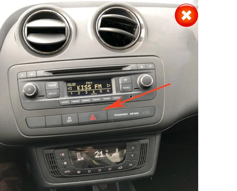 Cheap RUNJEE Android 9.0 PX6 4GB 64GB Car DVD Multimedia player For Seat Ibiza 6j 2009-2013 GPS Navigation 2 din screen Autoradio 1