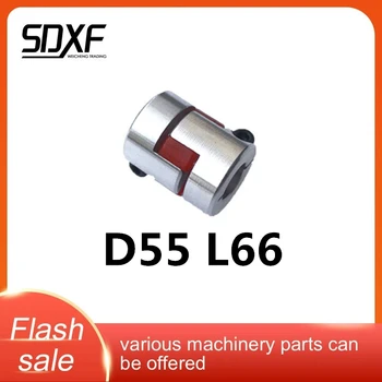 

Plum coupling star engraving machine servo motor coupler D55 L66 inner hole 14/15/16/18/19/20/22/24/25/28/30/32mm