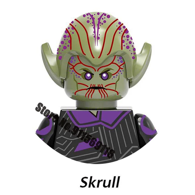 DISNEY Super Heroes Nebula Deadpools Building Blocks Gamora Groot Yondu Doctor Octopus Scream Venoms Bricks Action Figures Toys K-X1011