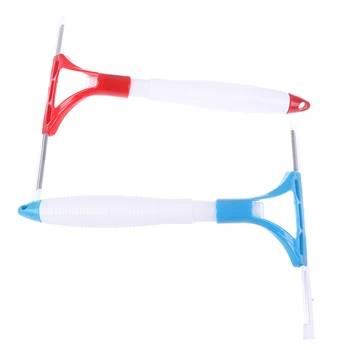 

1PCS Portable Soft Glass Scraper Wiper Window Brush Cleaner Car Window Washing Squeegee Tool