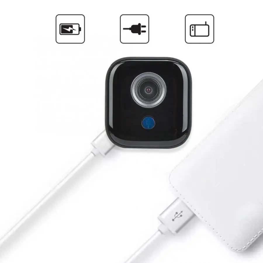 Мини HD wifi 1080P камера DV 30FPS 16:9 IP видеокамера с обнаружением движения инфракрасного ночного видения