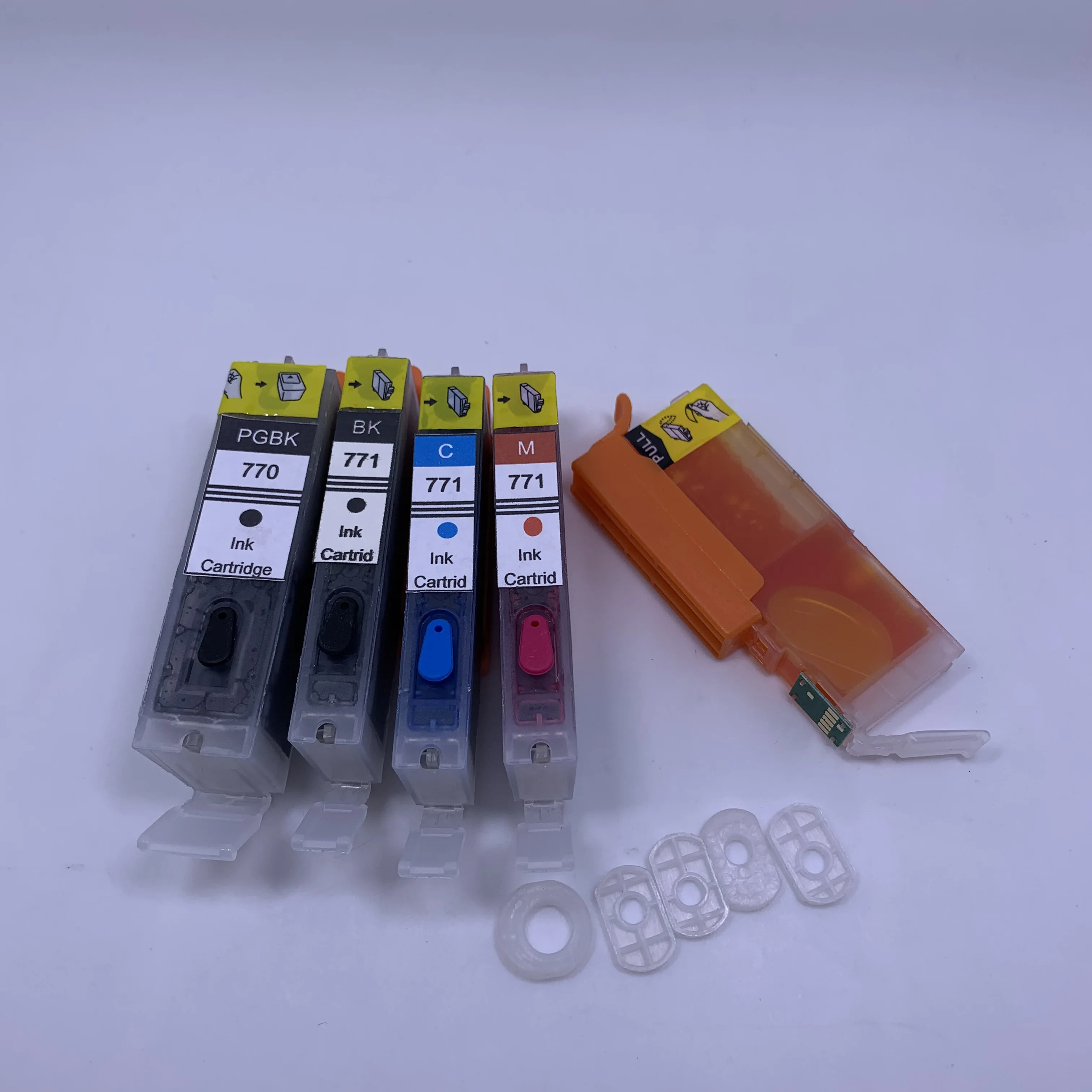 5 шт. картриджи для принтера Canon PIXMA MG7770 MG6870 MG5770 TS5070 TS6070 TS8070|ink cartridge|refillable ink cartridgesink
