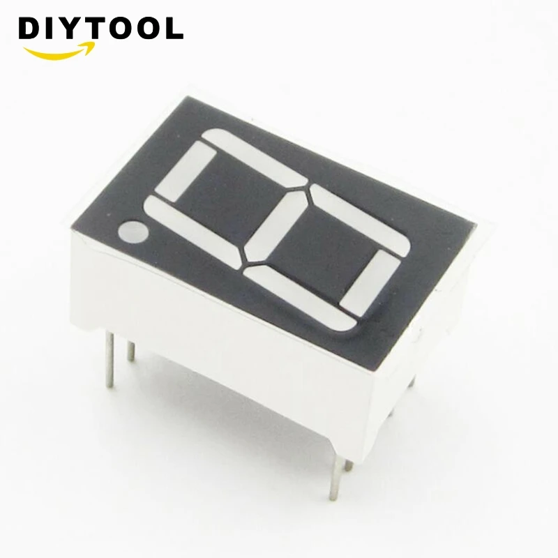 

10PCS 0.56" 7 Segment Blue LED Display 1 Digit Common Anode