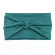 Эластичная эластичная регулируемая Женская повязка на голову, аксессуары для ежедневного бега, спорта, йоги, впитывает пот, широкая сторона, сплошное украшение для волос