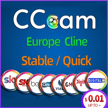 

Cams Europe Cline For 1/2 Year C-Cline Stable DVB-S2 Server HD Oscam Germany For Satellite TV Decoder Receiver