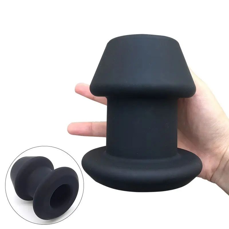 Hollow Con Tappo Speculum Clistere Dilatatore anale Butt Plug Massaggio prostatico Giocattoli adulti del sesso per le donne Uomini Gay Buttplug_voghion.com