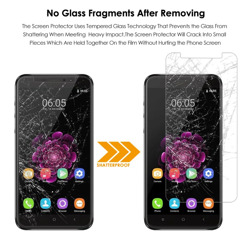 Qosea-For-Oukitel-U20-Plus-Tempered-Glass-9H-2-5D-Protective-Film-Premium-Explosion-proof-Clear (3)
