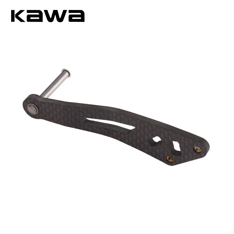 Kawa Fishing Reel Handle Carbon Fiber Materails Fishing Rocker Length 92mm Hole Size 8X5 And 7X4mm Suit For Abu/Daiw/Shima DIY