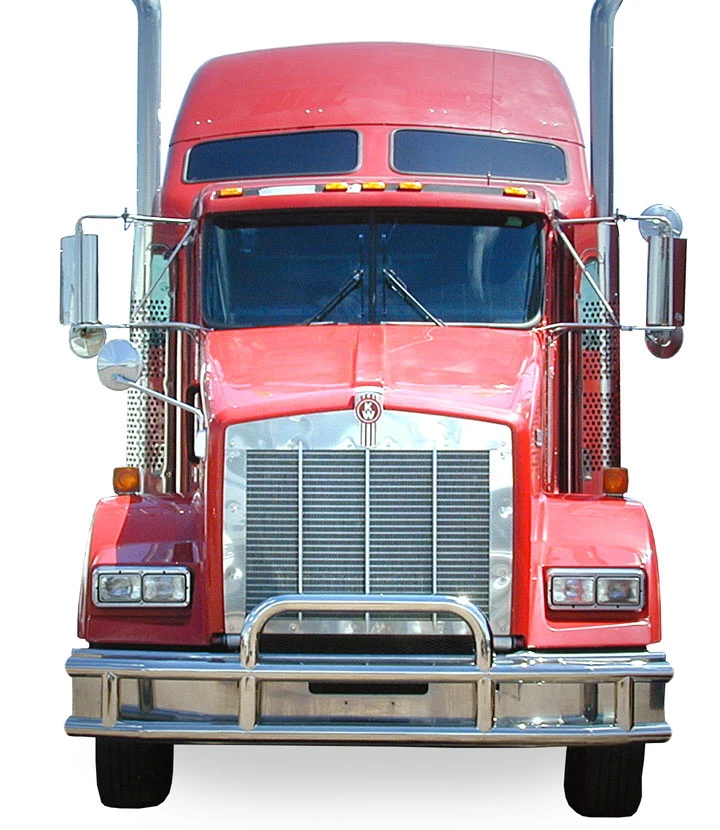 

Deer Guard Chrome for Freightliner Cascadia with Bracket Set
