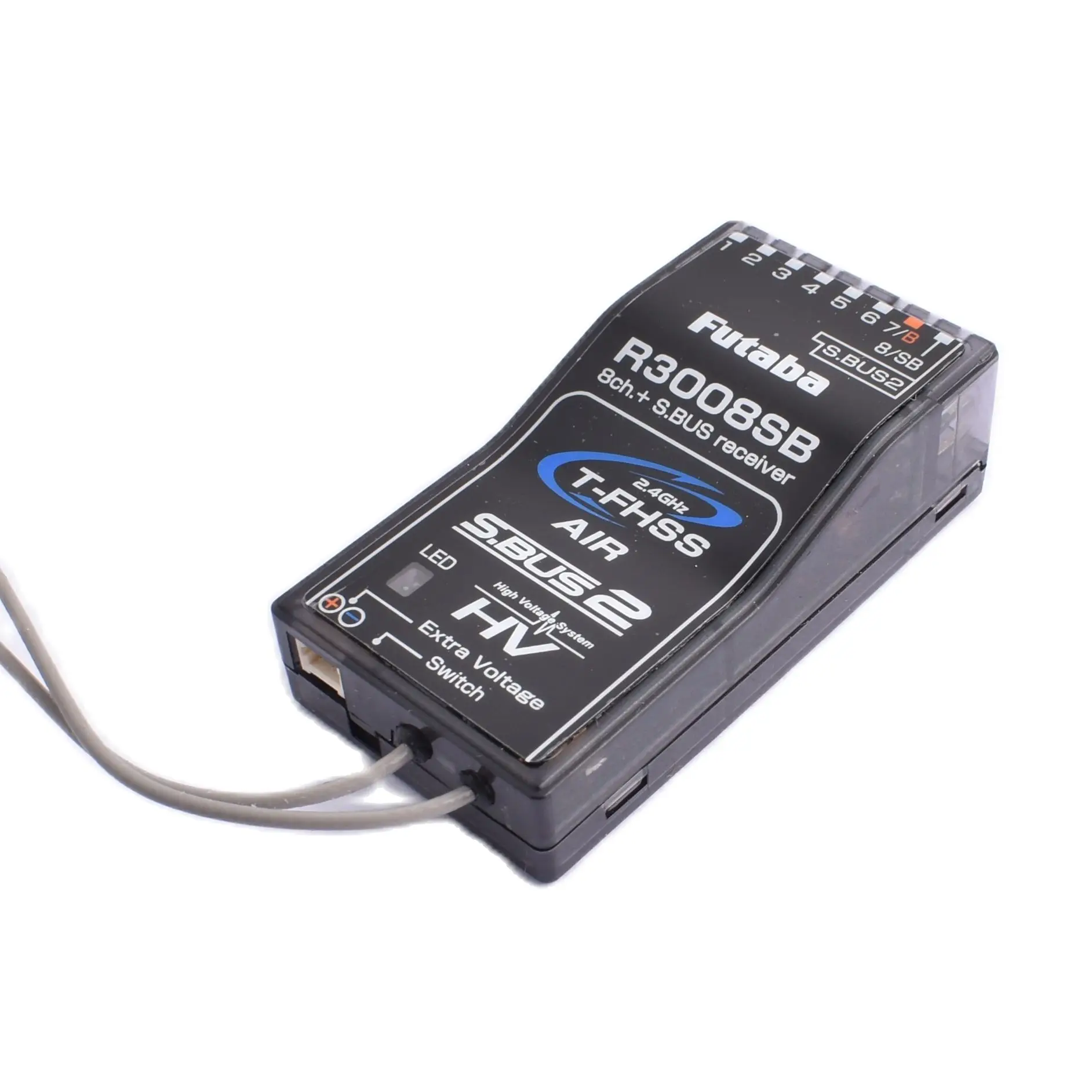 Professional R3008SB Receiver S.Bus2 T-FHSS Telemetry Receiver for FUTABA T10J 18SZ 18MZWC Use