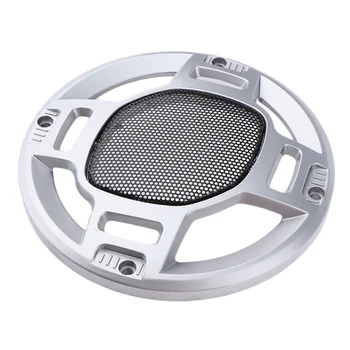 

5 inch Speaker Cover Case Decorative Circle Metal Mesh Grille Protection