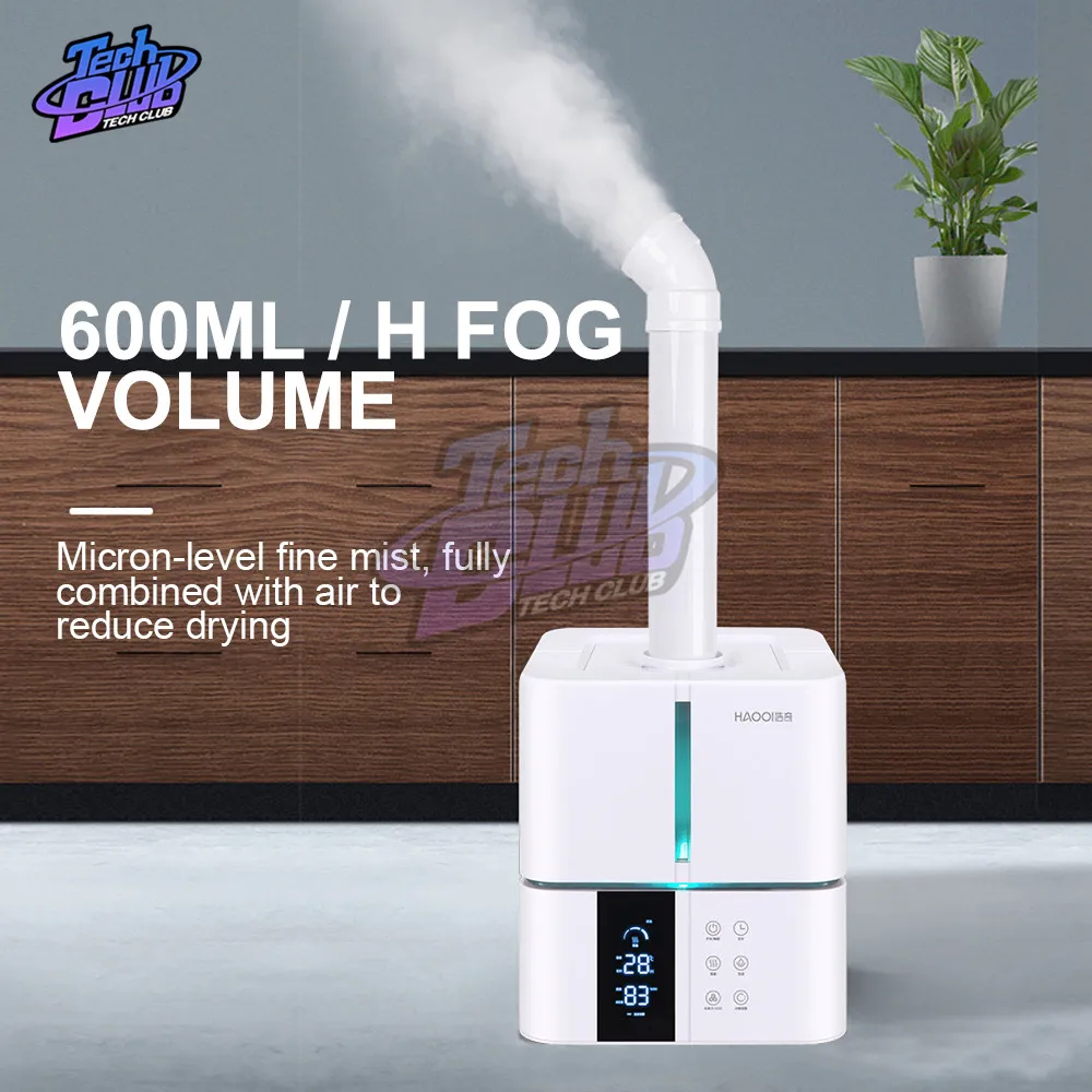 

10V-220V 30W 5L Industrial Timing Humidifier Household Air Humidifier Ultrasonic Disinfection Atomizer Sprayer