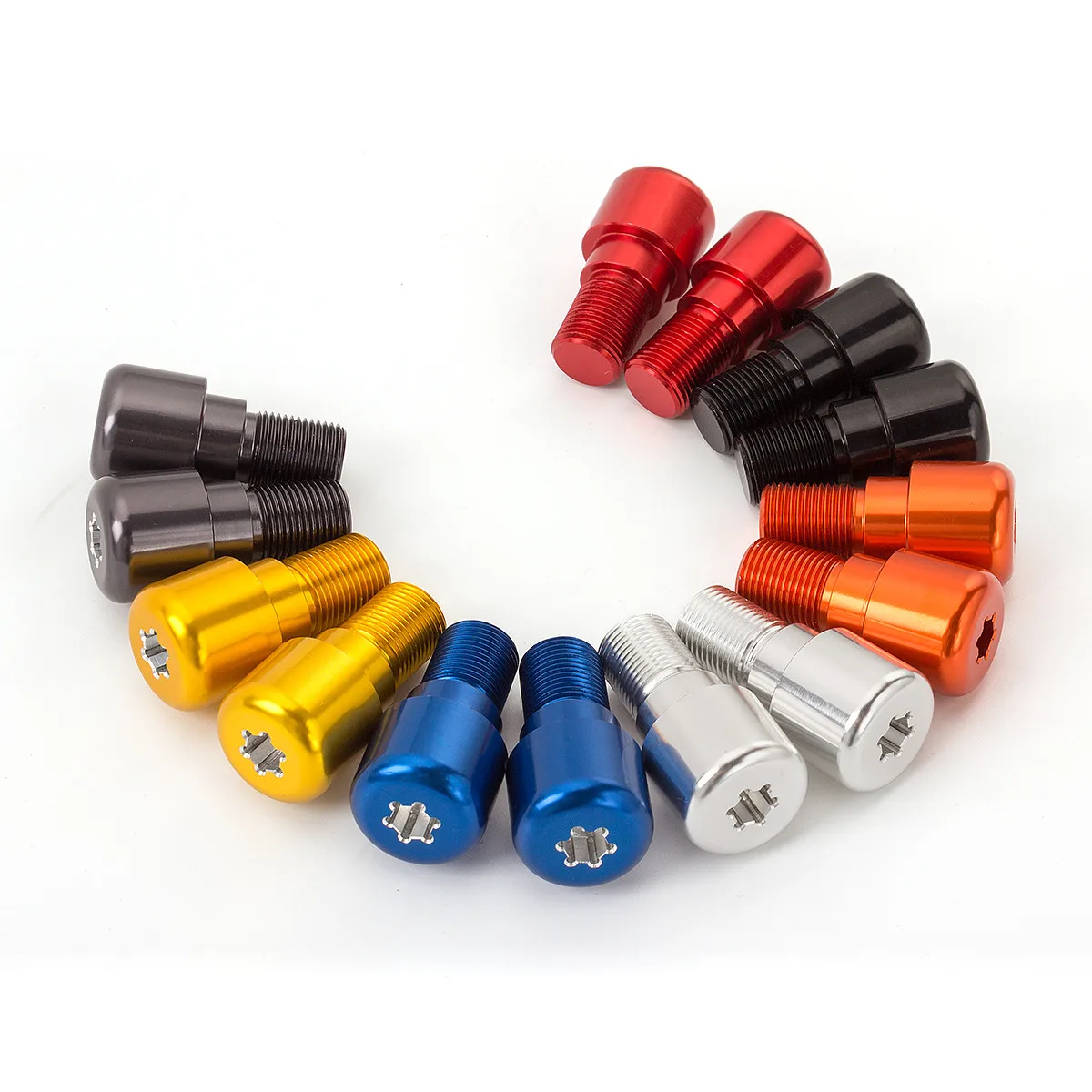 

Motorcycle Handlebar Counterweight Grips Ends 7/8"22MM Handle Bar End Aluminum For YAMAHA YZF R6 R6S YZF-R6 R6-Champions LE