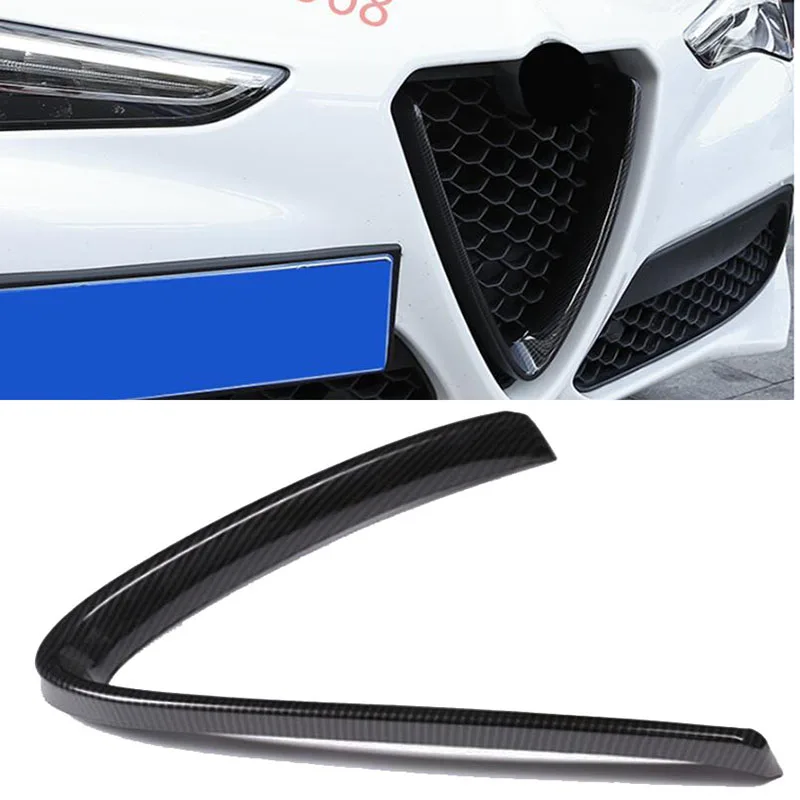 

1 шт., передняя решетка радиатора из АБС-пластика для Alfa Romeo Giulia 2016 2017 2018