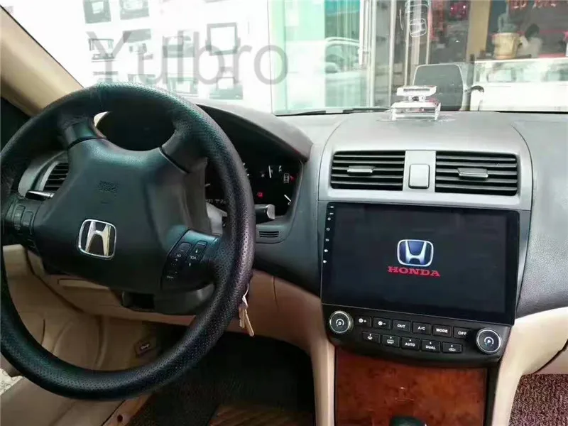 Yulbro 2.5D+ ips Quad Android автомобильный dvd для Honda Accord 7 2003 2004 2005 2006 2007 автомобильный мультимедийный авто радио аудио gps навигация