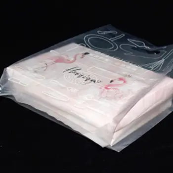 

50Pcs Christmas Gift Bag Cookie Candy Bread Packing Storage Pouch Wedding Decor