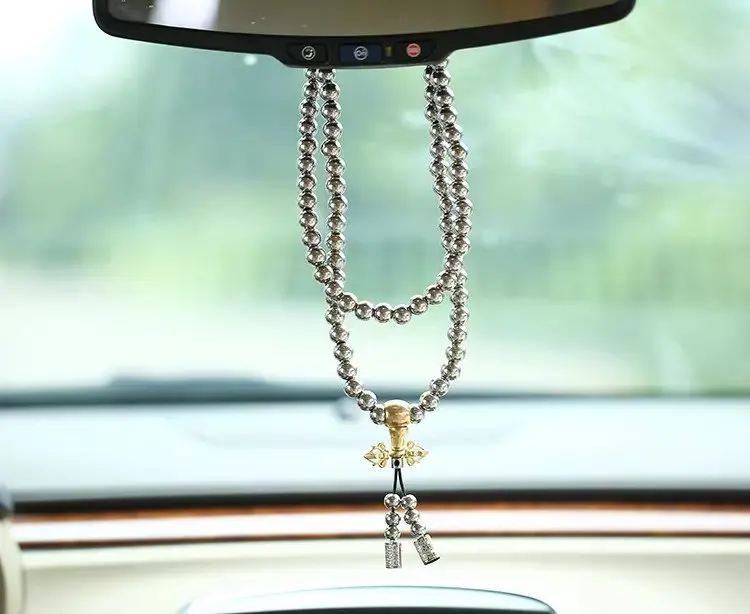 Contas de Buda Ferramentas ao ar Proteção de Auto-defesa Chicote de Corrente Tático Pulseira Livre Sobrevivência Colar 10mm Edc 20 sobrevivência colar chicote de corrente