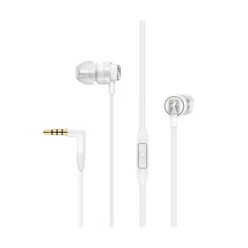 

SENNHEISER CX300S WHITE HEADPHONE INTRAAURALES WITH MIC AND REMOTE