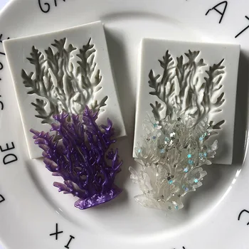 

Coral Silicone Mold Mobile Phone Epoxy Mold Decoration DIY Mould XGY-14