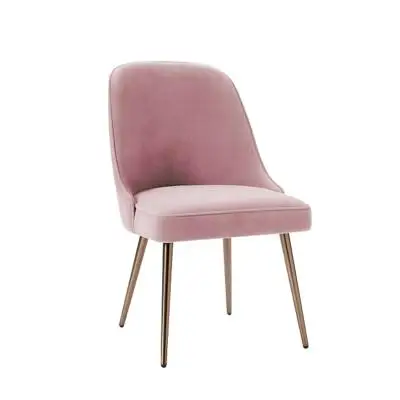 Железный стул для кафе, Западный Стул, розовый стул принцессы, металлическая спинка для офиса - Цвет: Style 1