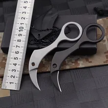 HS инструменты Karambit нож с оболочкой Открытый охотничий инструмент выживания нож Карманный ключ нож открытый инструмент выживания