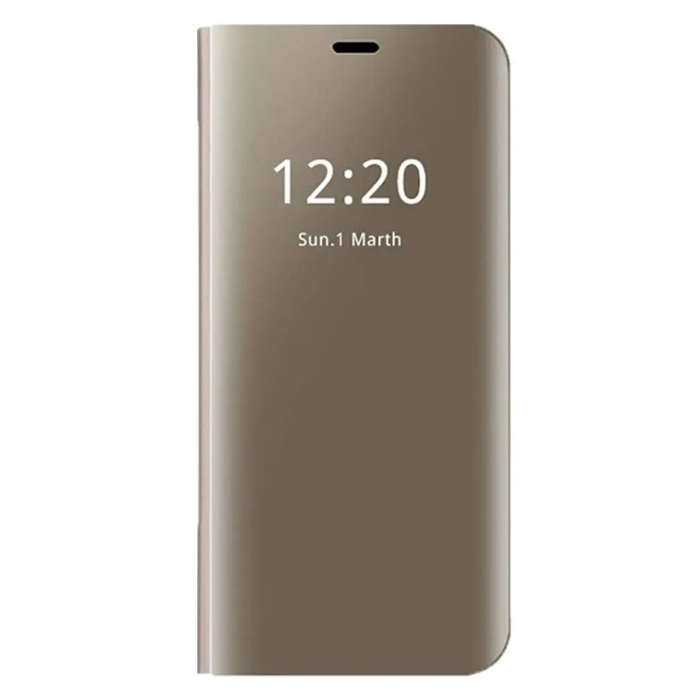 Подходит для samsung J8/J7/J6/J6 Plus/J4/J4 Plus/J2Pro мобильный чехол Смарт зеркальный защитный кожаный чехол Портативный